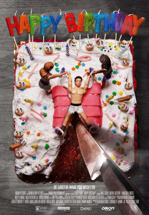 1000 piece jigsaw puzzle for the movie poster: Happy Birthday (2016)