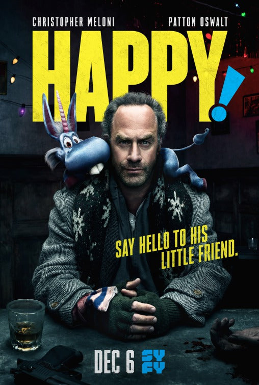 1000 piece jigsaw puzzle for tv poster: Happy!