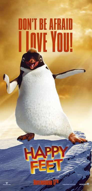 the movie poster: Happy Feet (2006) ver2