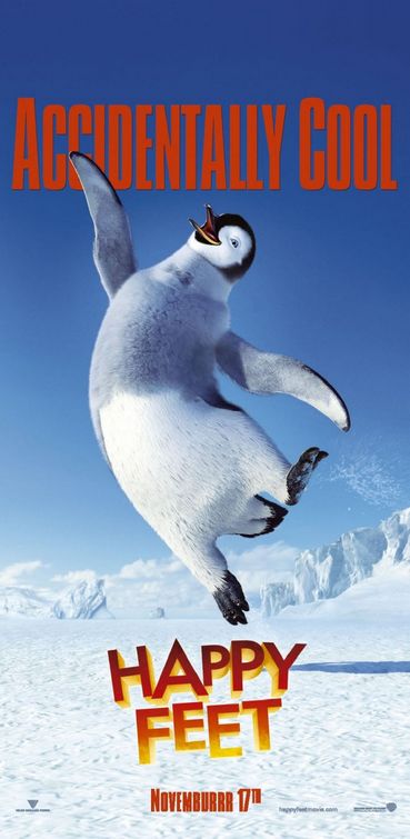 the movie poster: Happy Feet (2006) ver3