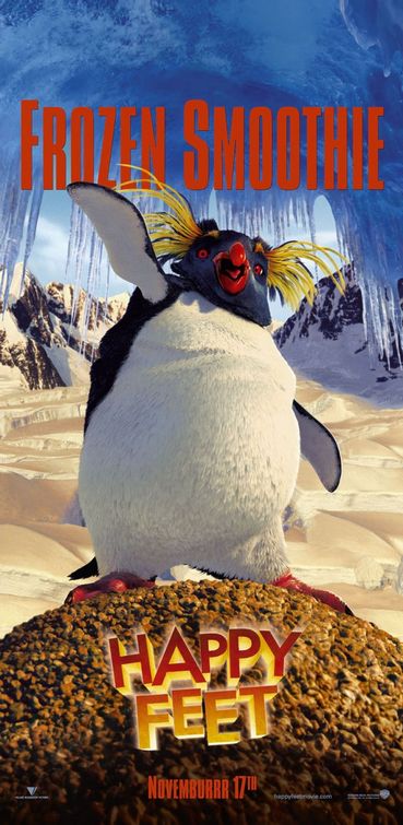 the movie poster: Happy Feet (2006) ver4