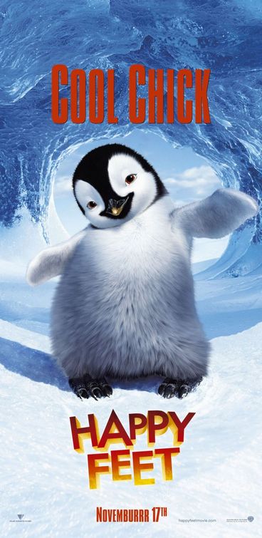 the movie poster: Happy Feet (2006) ver5