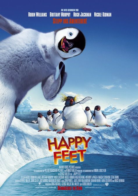 the movie poster: Happy Feet (2006) ver6