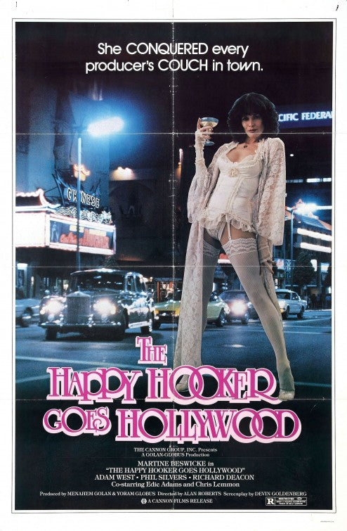 1000 piece jigsaw puzzle for the movie poster: The Happy Hooker Goes Hollywood (1980)