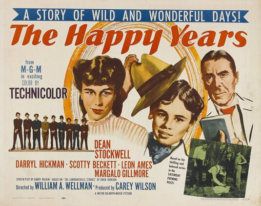 1000 piece jigsaw puzzle for the movie poster: The Happy Years (1950) ver2