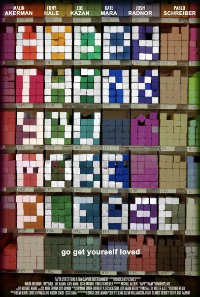 1000 piece jigsaw puzzle for the movie poster: Happythankyoumoreplease (2011)