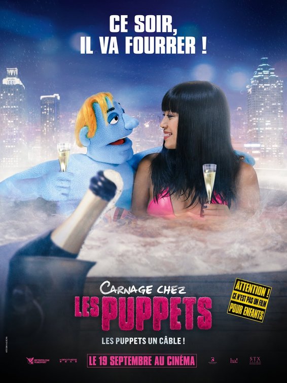 1000 piece jigsaw puzzle for the movie poster: The Happytime Murders (2018) ver5