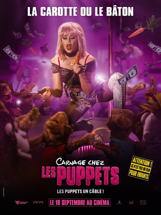 1000 piece jigsaw puzzle for the movie poster: The Happytime Murders (2018) ver7