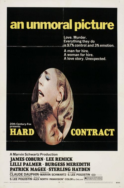 the movie poster: Hard Contract (1969)