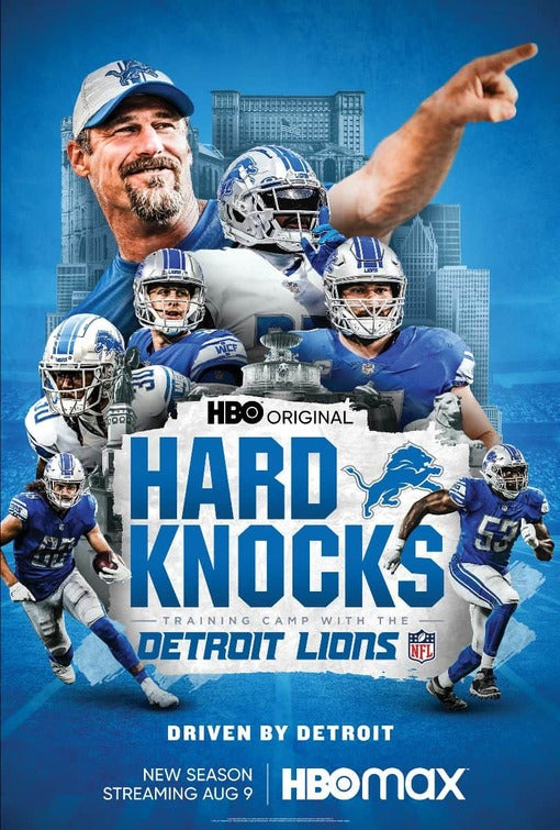 1000 piece jigsaw puzzle for tv poster: Hard Knocks: Training Camp with the Detroit Lions