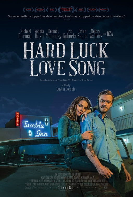 1000 piece jigsaw puzzle for the movie poster: Hard Luck Love Song (2021)