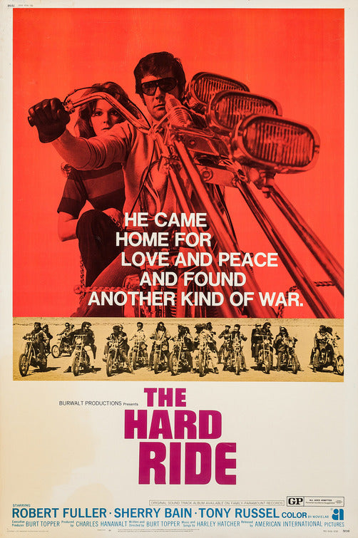 1000 piece jigsaw puzzle for the movie poster: The Hard Ride (1971) ver2