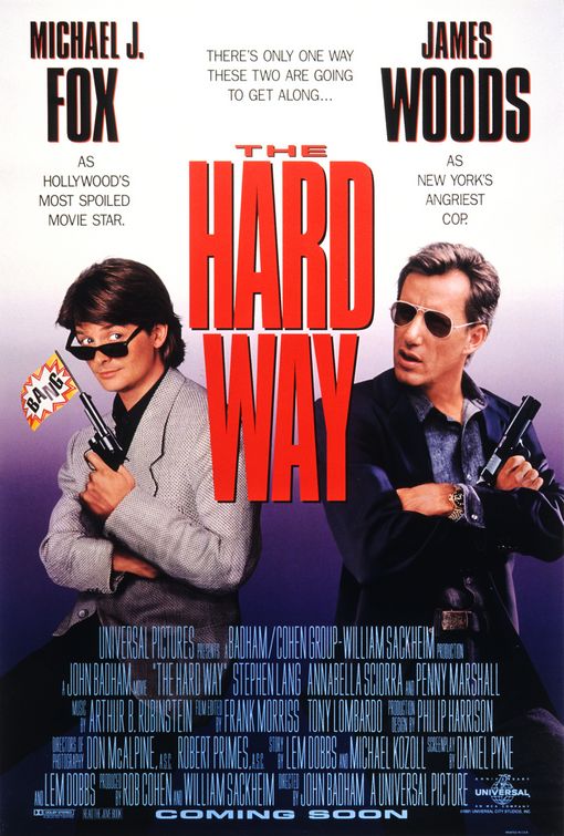 the movie poster: The Hard Way (1991)