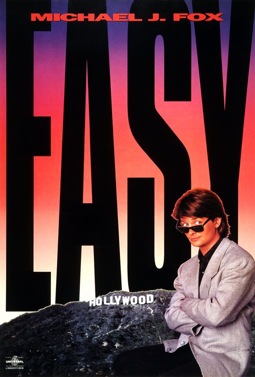 the movie poster: The Hard Way (1991) ver4