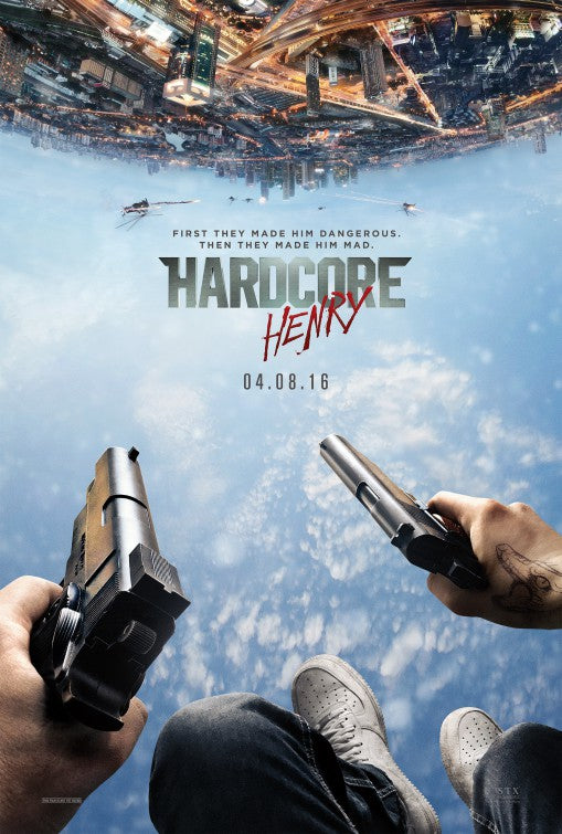 1000 piece jigsaw puzzle for the movie poster: Hardcore Henry (2016) ver2