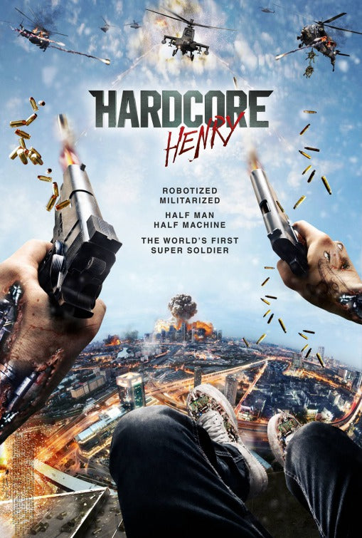 1000 piece jigsaw puzzle for the movie poster: Hardcore Henry (2016) ver5