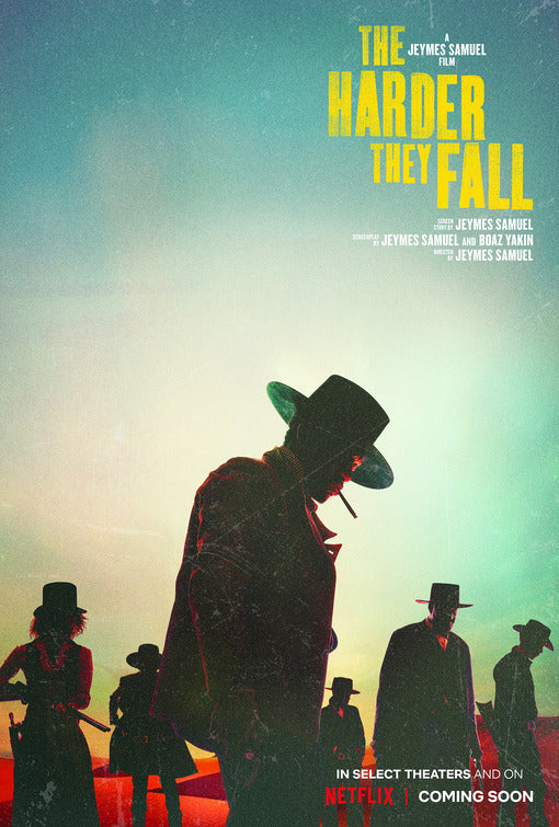 1000 piece jigsaw puzzle for the movie poster: The Harder They Fall (2021)