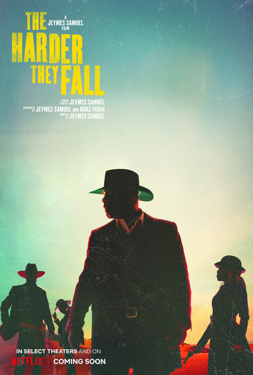 1000 piece jigsaw puzzle for the movie poster: The Harder They Fall (2021) ver2