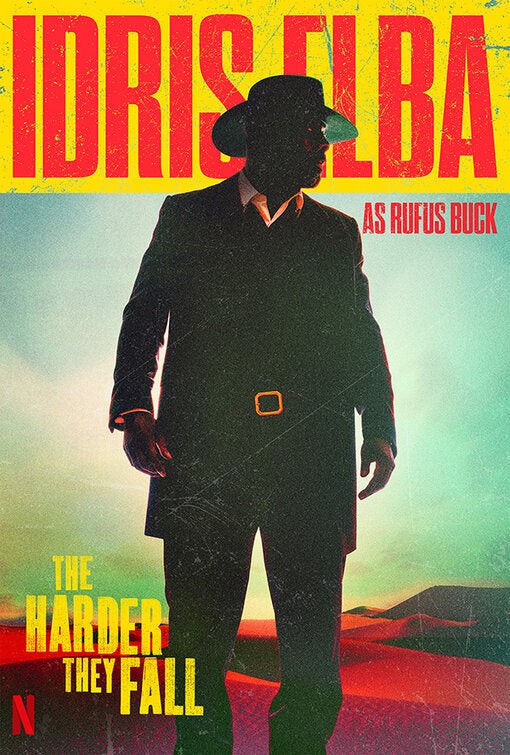 1000 piece jigsaw puzzle for the movie poster: The Harder They Fall (2021) ver8