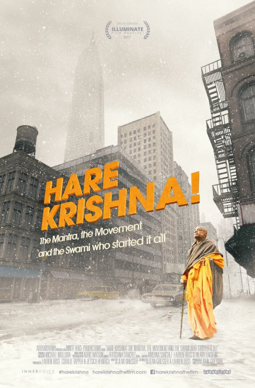 1000 piece jigsaw puzzle for the movie poster: Hare Krishna! The Mantra, the Movement and the Swami Who Started It (2017)