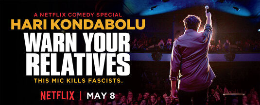 1000 piece jigsaw puzzle for tv poster: Hari Kondabolu: Warn Your Relatives