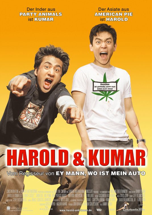 the movie poster: Harold & Kumar Go To White Castle (2004) ver4