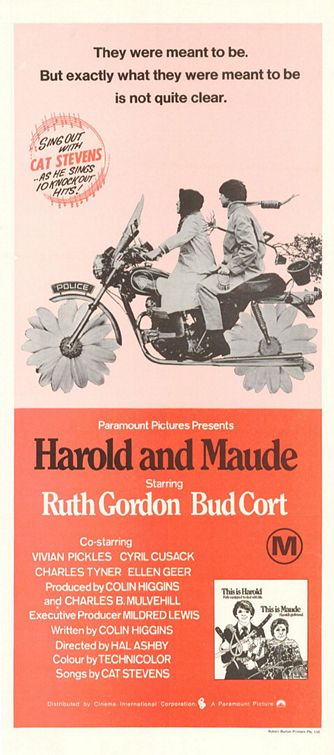 the movie poster: Harold and Maude (1972) ver5