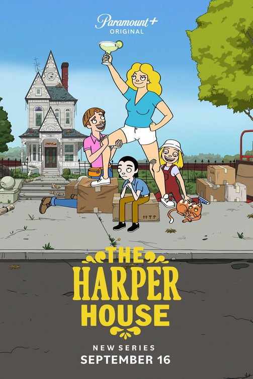 1000 piece jigsaw puzzle for tv poster: The Harper House