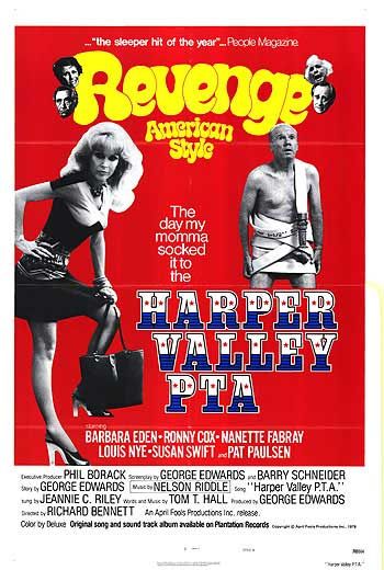 the movie poster: Harper Valley PTA (1978) ver2