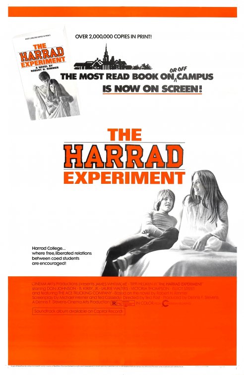 1000 piece jigsaw puzzle for the movie poster: The Harrad Experiment (1973)