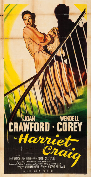 1000 piece jigsaw puzzle for the movie poster: Harriet Craig (1950) ver2