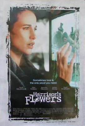the movie poster: Harrison's Flowers (2002)