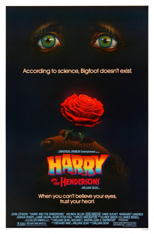 the movie poster: Harry and the Hendersons (1987)