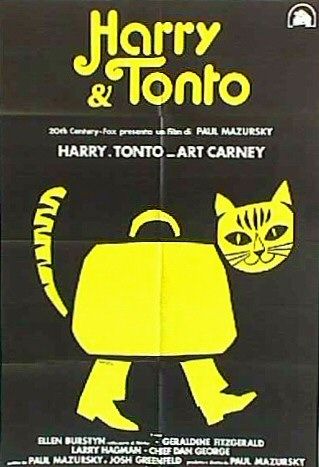 the movie poster: Harry and Tonto (1974) ver3