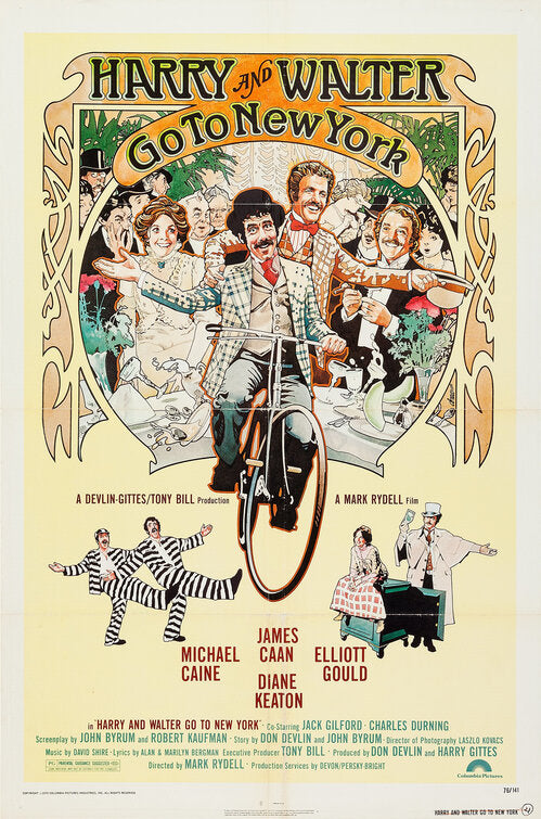 the movie poster: Harry and Walter Go to New York (1976)