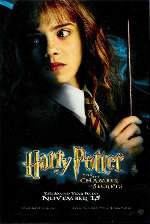 1000 piece jigsaw puzzle for the movie poster: Harry Potter and the Chamber of Secrets (2002) ver11