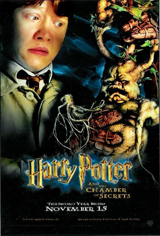1000 piece jigsaw puzzle for the movie poster: Harry Potter and the Chamber of Secrets (2002) ver12