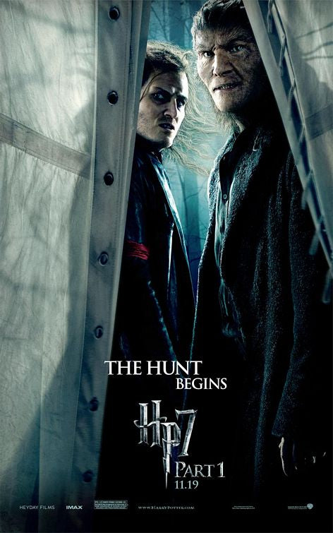 1000 piece jigsaw puzzle for the movie poster: Harry Potter and the Deathly Hallows: Part I (2010) ver17