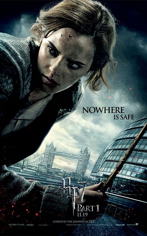 1000 piece jigsaw puzzle for the movie poster: Harry Potter and the Deathly Hallows: Part I (2010) ver3