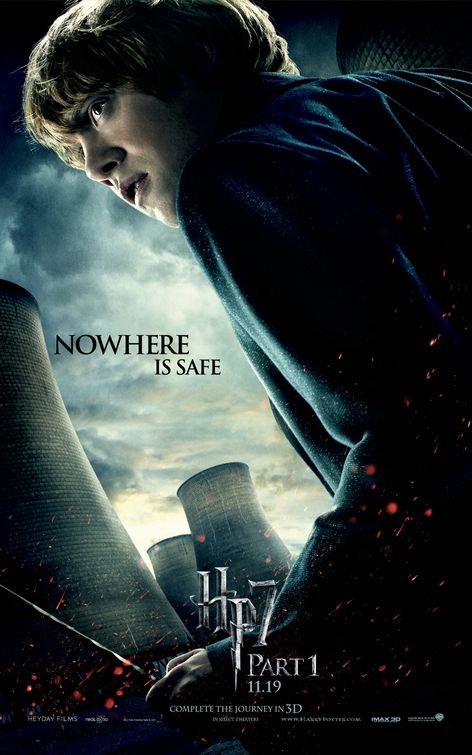 1000 piece jigsaw puzzle for the movie poster: Harry Potter and the Deathly Hallows: Part I (2010) ver4