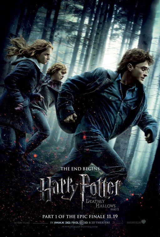 1000 piece jigsaw puzzle for the movie poster: Harry Potter and the Deathly Hallows: Part I (2010) ver5