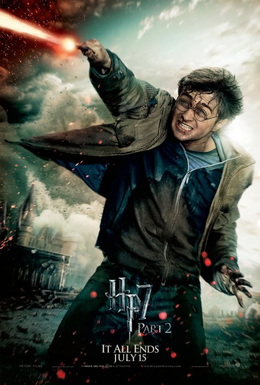 1000 piece jigsaw puzzle for the movie poster: Harry Potter and the Deathly Hallows: Part 2 (2011) ver10