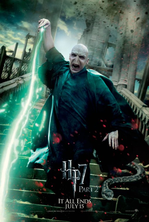 1000 piece jigsaw puzzle for the movie poster: Harry Potter and the Deathly Hallows: Part 2 (2011) ver11