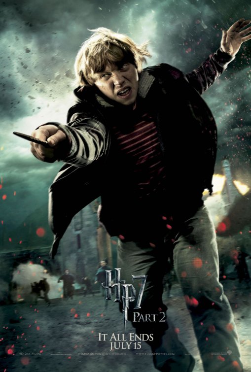 1000 piece jigsaw puzzle for the movie poster: Harry Potter and the Deathly Hallows: Part 2 (2011) ver12