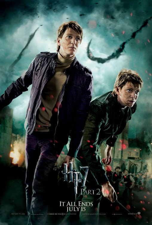 1000 piece jigsaw puzzle for the movie poster: Harry Potter and the Deathly Hallows: Part 2 (2011) ver18