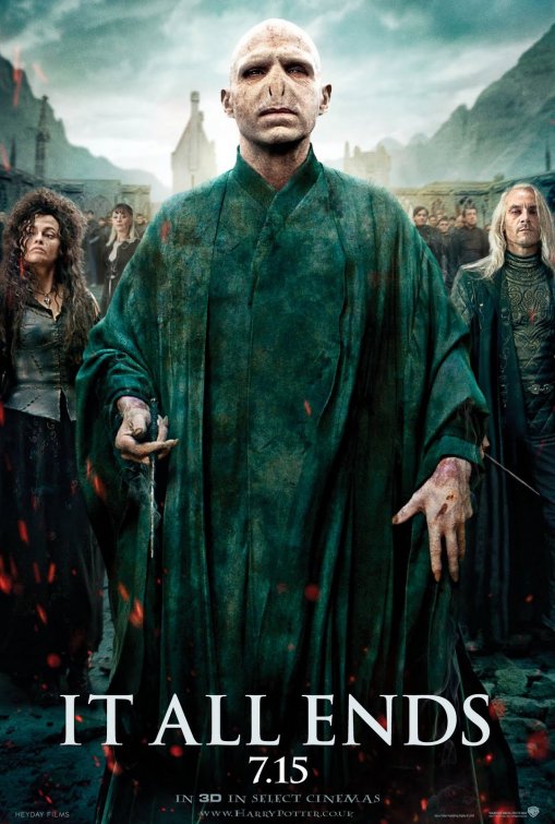 1000 piece jigsaw puzzle for the movie poster: Harry Potter and the Deathly Hallows: Part 2 (2011) ver22