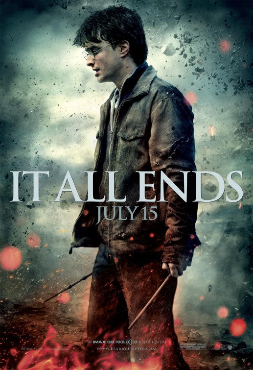 1000 piece jigsaw puzzle for the movie poster: Harry Potter and the Deathly Hallows: Part 2 (2011) ver25