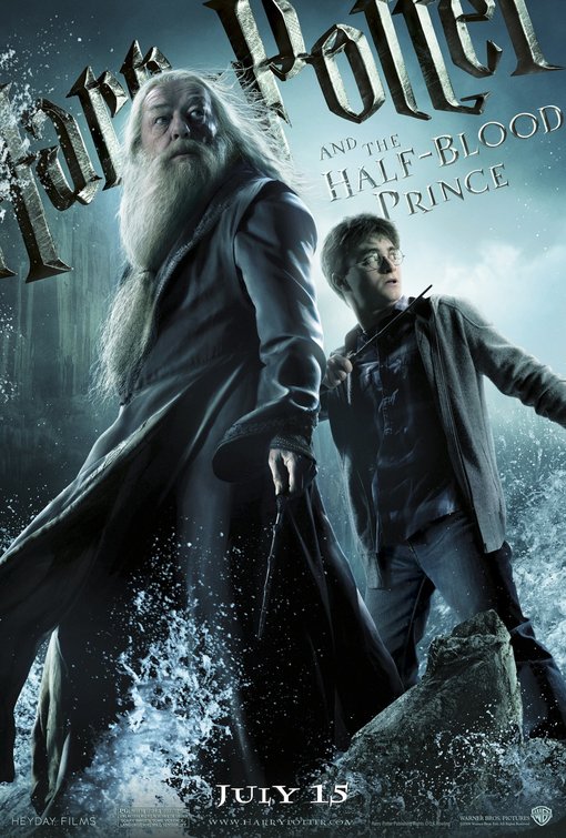 1000 piece jigsaw puzzle for the movie poster: Harry Potter and the Half-Blood Prince (2009) ver10