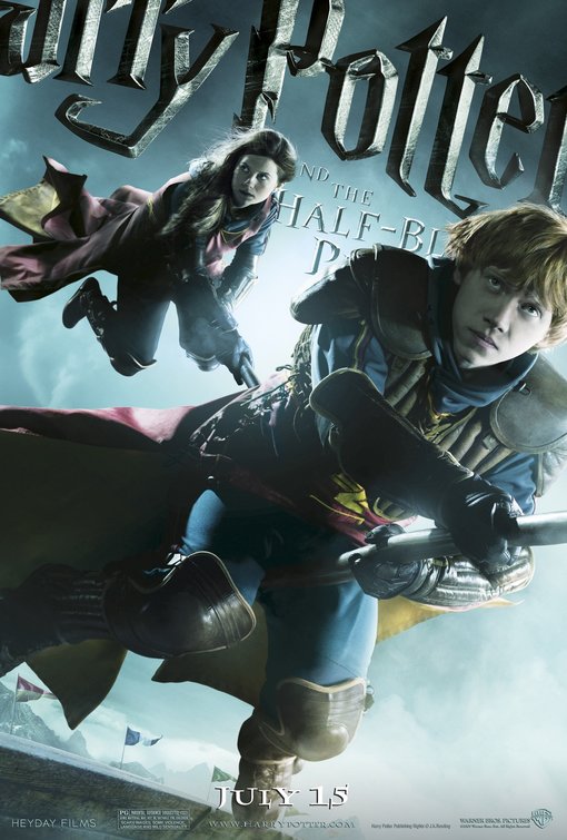 1000 piece jigsaw puzzle for the movie poster: Harry Potter and the Half-Blood Prince (2009) ver12