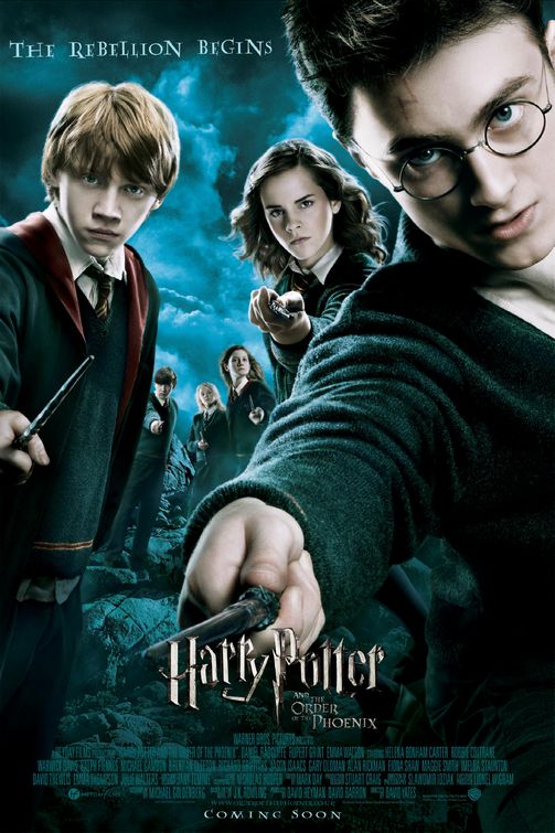 the movie poster: Harry Potter and the Order of the Phoenix (2007) ver10